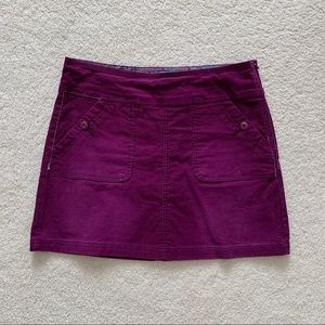 Cute Magenta Corduroy Skirt! Worn Once!